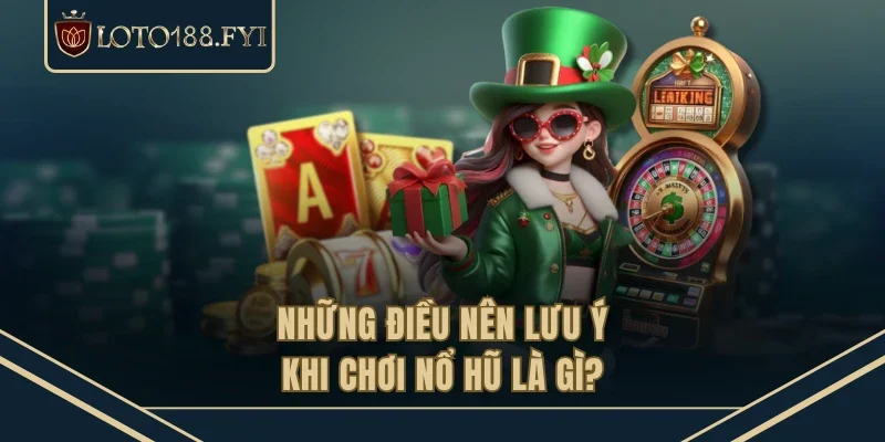 Những điều nên lưu ý khi chơi nổ hũ là gì?